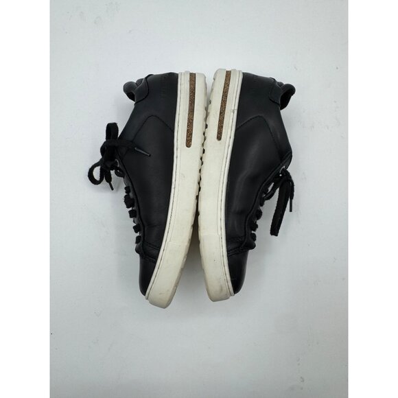 Birkenstock Bend Low Black Lace-Up Sneakers With White Rubber Sole US 7 or 38 - Picture 4 of 12
